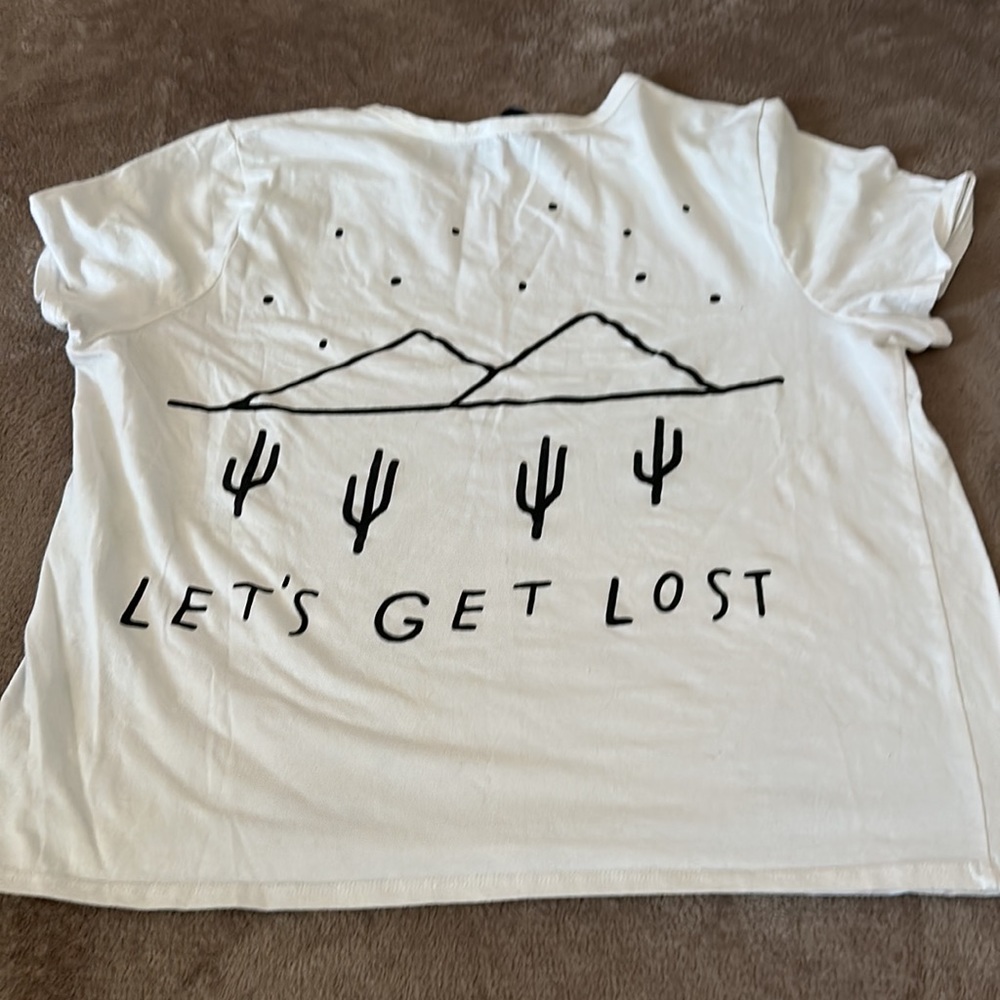 Forever 21+ Let’s get lost shirt